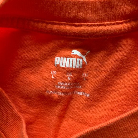 Retro Puma T-Shirt. Large. Authentic Puma. - Picture 7 of 7